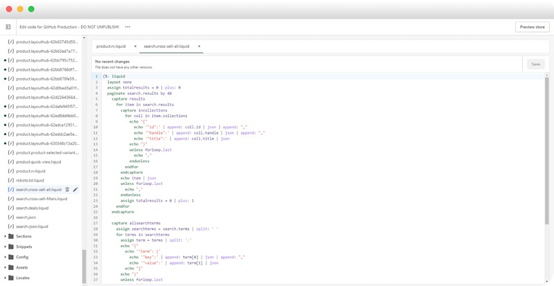 Custom Shopify webshop Mom’s Organic met maatwerk theme liquids, pakbon-codes en geautomatiseerde workflows